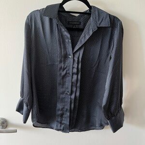 Banana Republic Polka Dot Button-Down